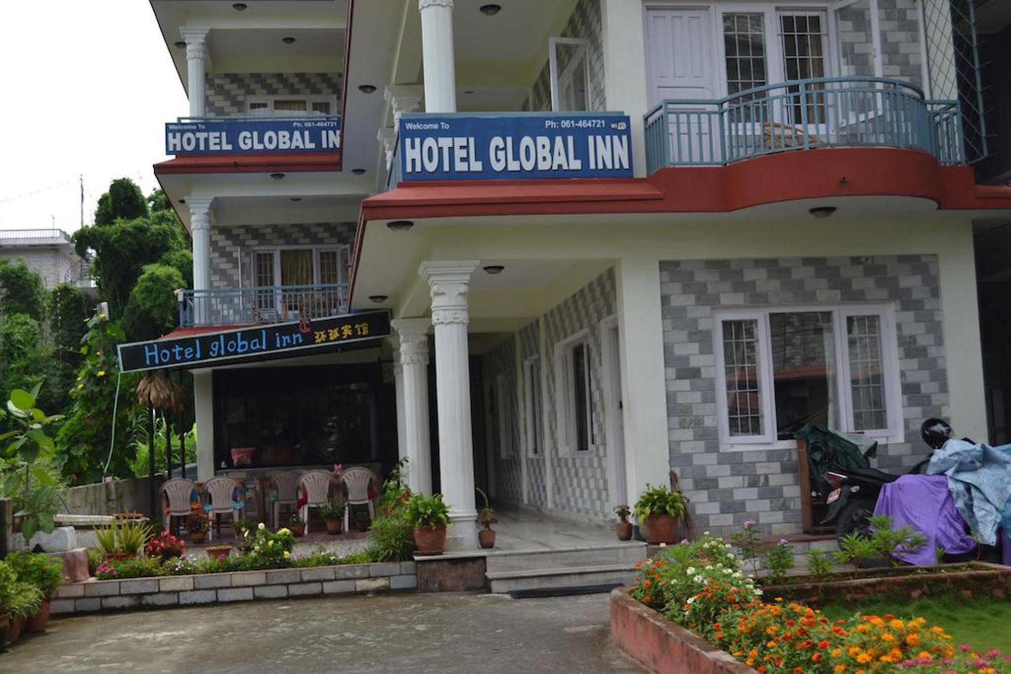 Hotel Global Inn Pokhara Exterior photo